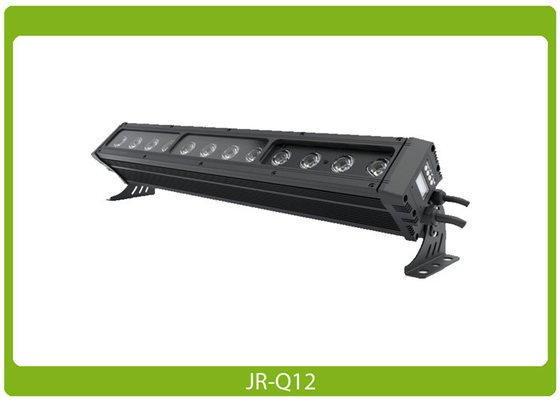 LED Bar Outdoor 12×10W Quadcolor RGBW 4in1, Three Sections Control LED Bar Outdoor