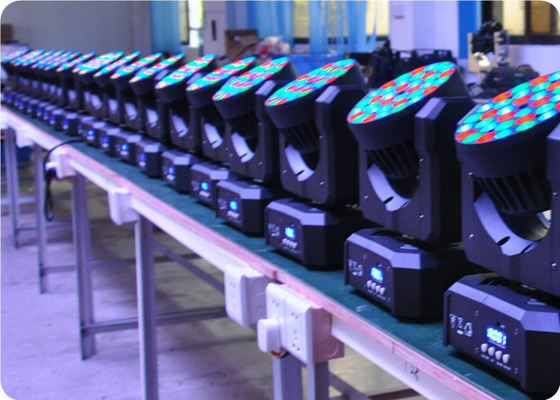 LED Mini Moving Head Beam 36x3W RGB, CREE at an affordable price LED Moving Head Light