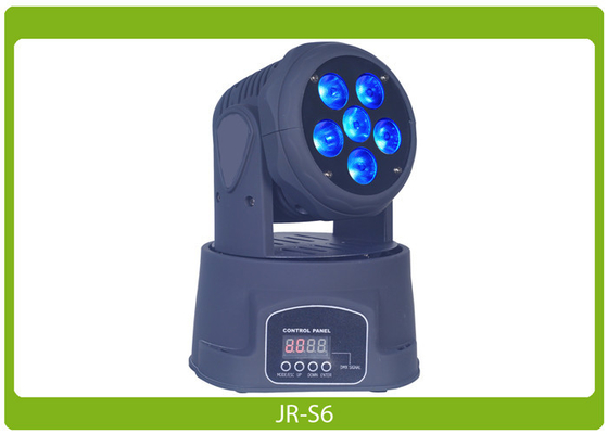 Lyre Wash 6x12W 6 in 1 innovative and affordable Stage Lighting Equipment LED Moving Head Light