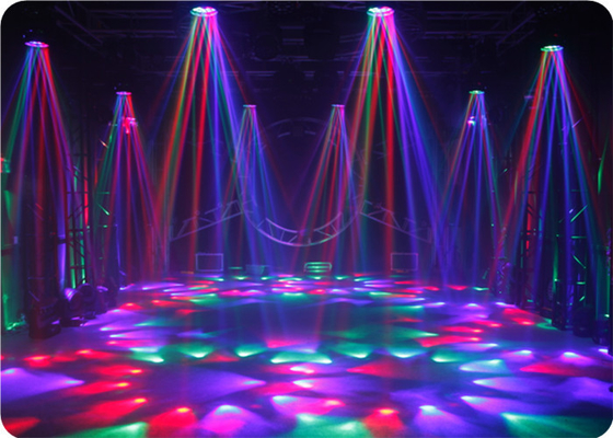LED Moving Head Beam, 18x15W, RGBW 4-in-1 Affordable Lighting Equipment LED Moving Head Light