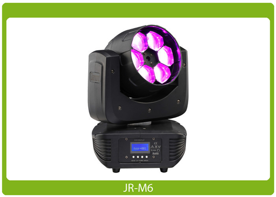 LED Moving Head Beam, 6x15W, RGBW 4-in-1 Affordable Lighting Equipment