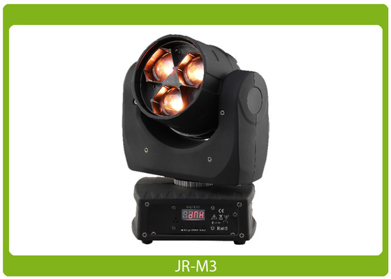 LED Moving Head Light Beam, 3x15W, RGBW 4-in-1 Affordable Lighting Equipment