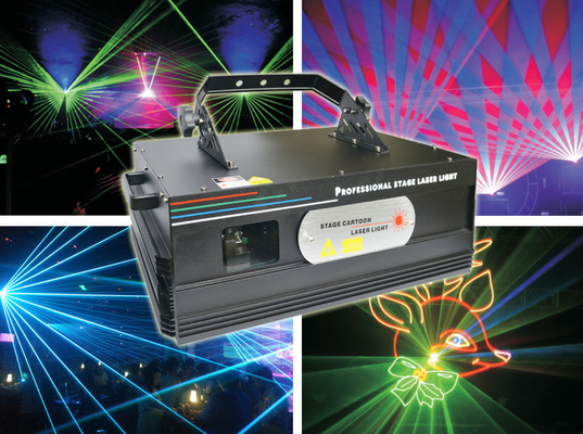 Stable 3W RGB Laser Light for Medium-sized Bar, Small Performance Stage and Wedding