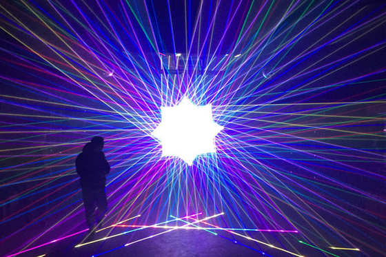 Stable 3W RGB Laser Light for Medium-sized Bar, Small Performance Stage and Wedding
