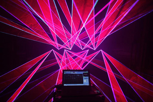 Stable 6W RGB Laser Light for Medium-sized Bar, Small Performance Stage and Wedding