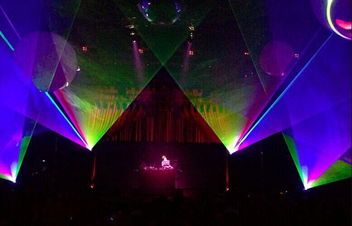 Stable 12W RGB Laser Light for Medium-sized Bar, Small Performance Stage and Wedding