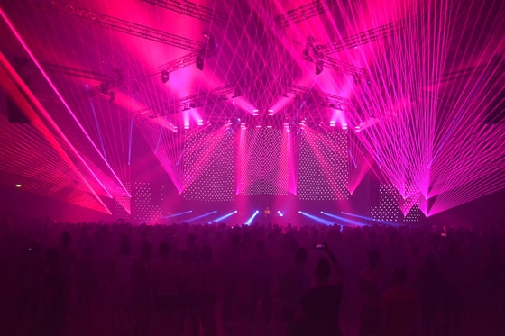 Stable 12W RGB Laser Light for Medium-sized Bar, Small Performance Stage and Wedding