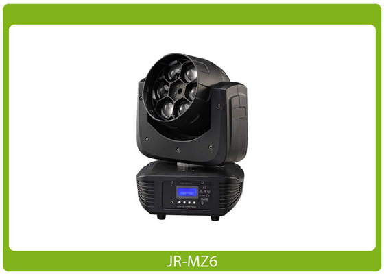 LED Moving Zoom Wash, 6x15W, RGBW 4-in-1 Вращающаяся голова Китай LED Moving Head Light