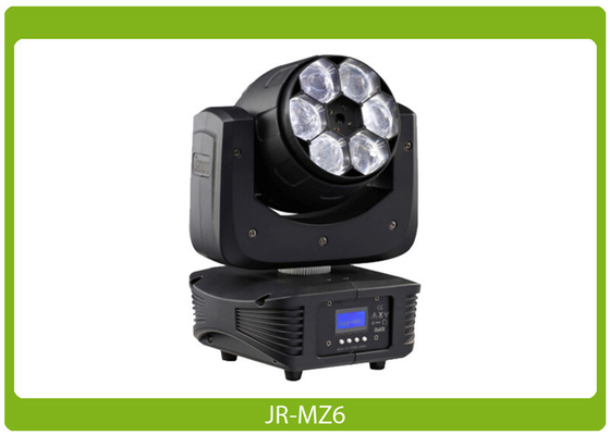 Inteligentní světla Hlava Zoom mytí 6x15W, RGBW 4-in-1 Pohyblivou Hlavou Zoom Wash