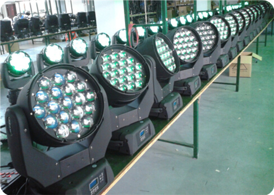 Best Sellers 19×15W LED Wash Moving Head Light with Zoom 7-60 Degree LED Moving Head Light