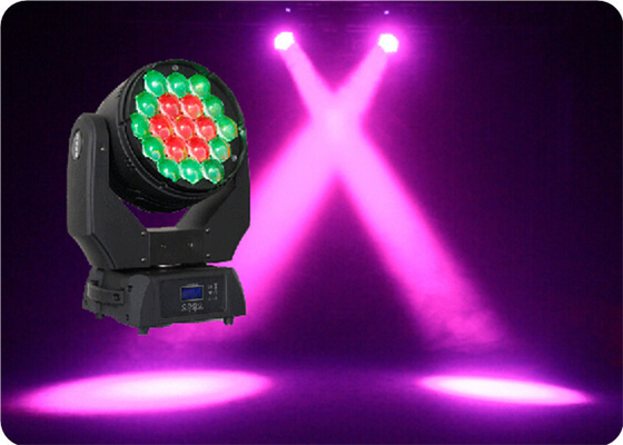 Best Sellers 19×15w Zoom 7-60 Degree Ruchome głowy Zoom Wash Głowice LED Wash